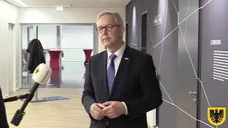 Ordnungsdezernent Norbert Dahmen und Polizeipr&auml;sident Gregor Lange im Interview zu Silvester
