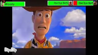 Toy Story 3 Western Battle With Healthbars