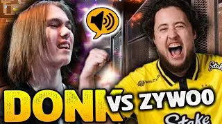 Donk vs ZywOo Apex - Great Match of FACEIT CS2