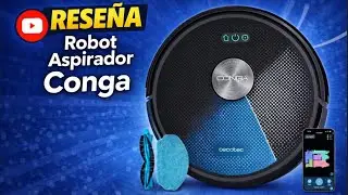 Cecotec Robot Aspirador y Friegasuelos Conga M50 -  Navegación Láser