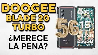 Este MOVIL BARATO tiene una BATER&Iacute;A BRUTAL de 10.300 MAH 🤯 | Doogee Blade 20 Turbo