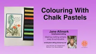 Colour blending with Soft Pastels Assortment and the Seascape Bundle from Stampin' Up!
