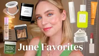 June Favorites! Beachy Fragrances, Glossy Skin & Peachy Makeup