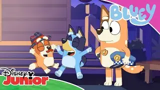 Sunne vaner-spillet 🍏| Bluey | Disney Junior Norge