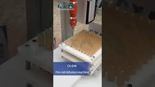 🚀 CX-EMI CBD/THC Pre Roll Infusion Machine | Cannabis Cone Oil Injection & Automation
