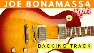 JOE BONAMASSA Dirty Blues Guitar Backing Track Jam in D minor