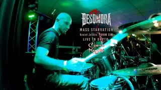 BESOMORA - Mass Starvation Live at Diamond Dogs (Dapto) Drum Cam