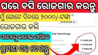 How to Earn money online odia video // 2022 Best Reffer and earn odia video // #odia #nihartrick