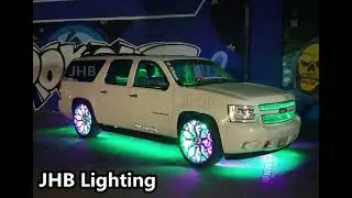 JHB Lighting Brightest NEW Triple ROW LED Wheel Lignts on ebay store named : jhb-lighting