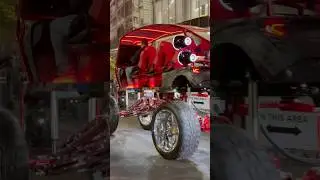 HUGE Six Seater Golf Cart Rolling Out Of The SEMA Show