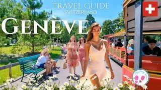 Quick GENEVA PromenadeTour in 4K in The tiny train