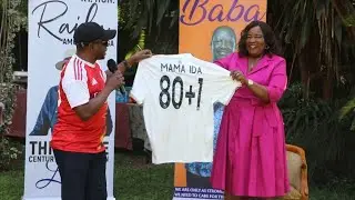 Azimio MPs Surprise Mama Ida Odinga with Arsenal Jersey at Raila&rsquo;s Birthday Celebration 🎉⚽ 