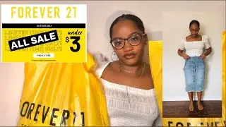 HUGE FOREVER 21 SALE TRY ON HAUL | EVERYTHING $3 🙀