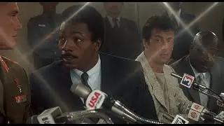 Rocky IV -  Apollo vs Drago Press Conference (1985)