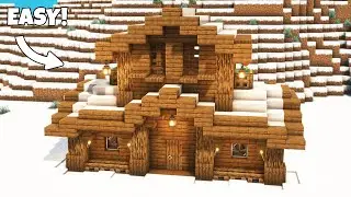 Winter House Minecraft Tutorial!⚒️
