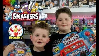 Smashers Bus And Starter Kit Unboxing And Review From Zuru Toys !!