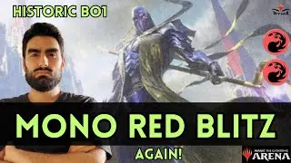 MONO RED BLITZ AGAIN! Historic Bo1 #magicthegathering  #mtg #mtgarena