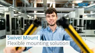 Swivel Mount &ndash; A flexible solution for mounting safety light curtains from SICK