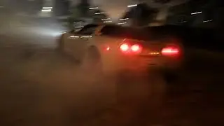Corvette Private Donut Sesh in LA [RAW Footage]