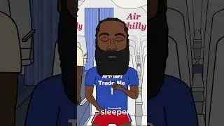 James Harden Gets Kicked Off The 76ers Team Plane 😂