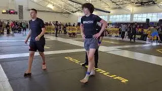 Disqualification For Grabbing Garments In No GI BJJ Competition NewBreed