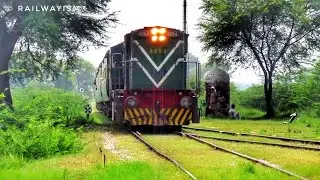 Pakistan Railways. 4 Down Shuttle Train Arrived At Haranpur Jn From Malakwal Jn.