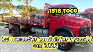 20 MERCEDES BENS CAMINHÕES A VENDA EM 2026 , VEJA DURANTE O VÍDEO TODOS OS DETALHES PREÇOS CONTATOS