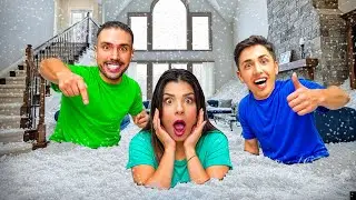 PINAR 'IN ODASINI KARLA KAPLADIM ! BÜYÜK KIŞKIRTMA !? w/@hasanmucci