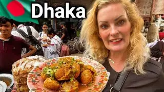 Trying Fuchka for the First Time | Dhaka Bangladesh 🇧🇩