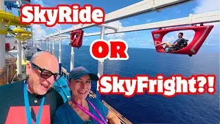 Carnival Vista Sea Day Vlog – Diamond Lunch, SkyRide, Ropes Course & Elegant Night Fun!