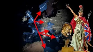 Britain Liberates Europe - HOI4 + Thousand Week Reich Timelapse
