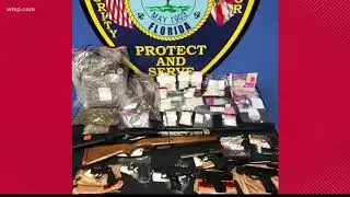 Drugs, guns and cash seized in Bradenton bust