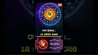 12 జనవరి 2026 రాశి ఫలాలు | simha rasi phalalu today | 2026 simha Rasi Phalalu #redtvsubham