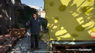 Spongebob roasts franklin