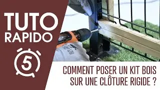 Tuto Rapido - Comment poser un kit d'occultation en lattes bois PRO 21mm