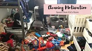 Extreme Cleaning Motivation | Speed Clean Kid's Room