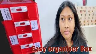Easy organiser Box || How to organise Daily needs in one place