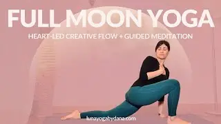 Full Moon Yoga in Leo | 30-Min Flow to Awaken Heart & Creative Fire