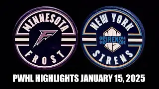 Minnesota Frost | New York Sirens PWHL Highlights Jan. 15/25