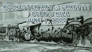 Graffiti or Beautiful Art & Murals | Cobb's Hill Abandoned Reservoir | Rochester, NY
