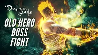 Old Hero Boss Fight (Royalty Class) | Demon's Souls