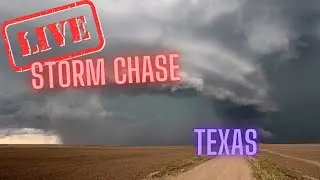 Tornado Threat in Texas? - Live Chase Archive