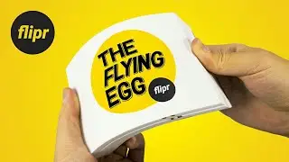 The Flying Egg | Hand Drawn Flip Book by Flipr Animation