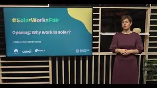 Opening by SolarPower Europe & What can you do in solar?