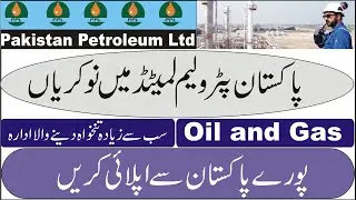 Pakistan Petroleum Limited Jobs 2021