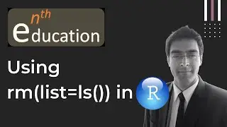 rm(list = ls()) command in R | What is the reason behind using it? | R Studio
