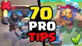 70 PRO TIPS para GANAR SIEMPRE en Clash Royale🔥🥳