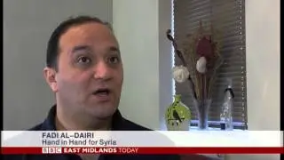 Syria/Charity (27/9/2015) -- BBC East Midlands Today