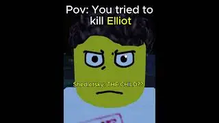 Pov: Ты пытался убить Эллиота💀#roblox #forsaken #sansmeme #shorts #fyp #тренд #мемы #смешно