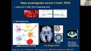 Quantitative Susceptibility MRI for imaging brain during aging and neurodegeneration